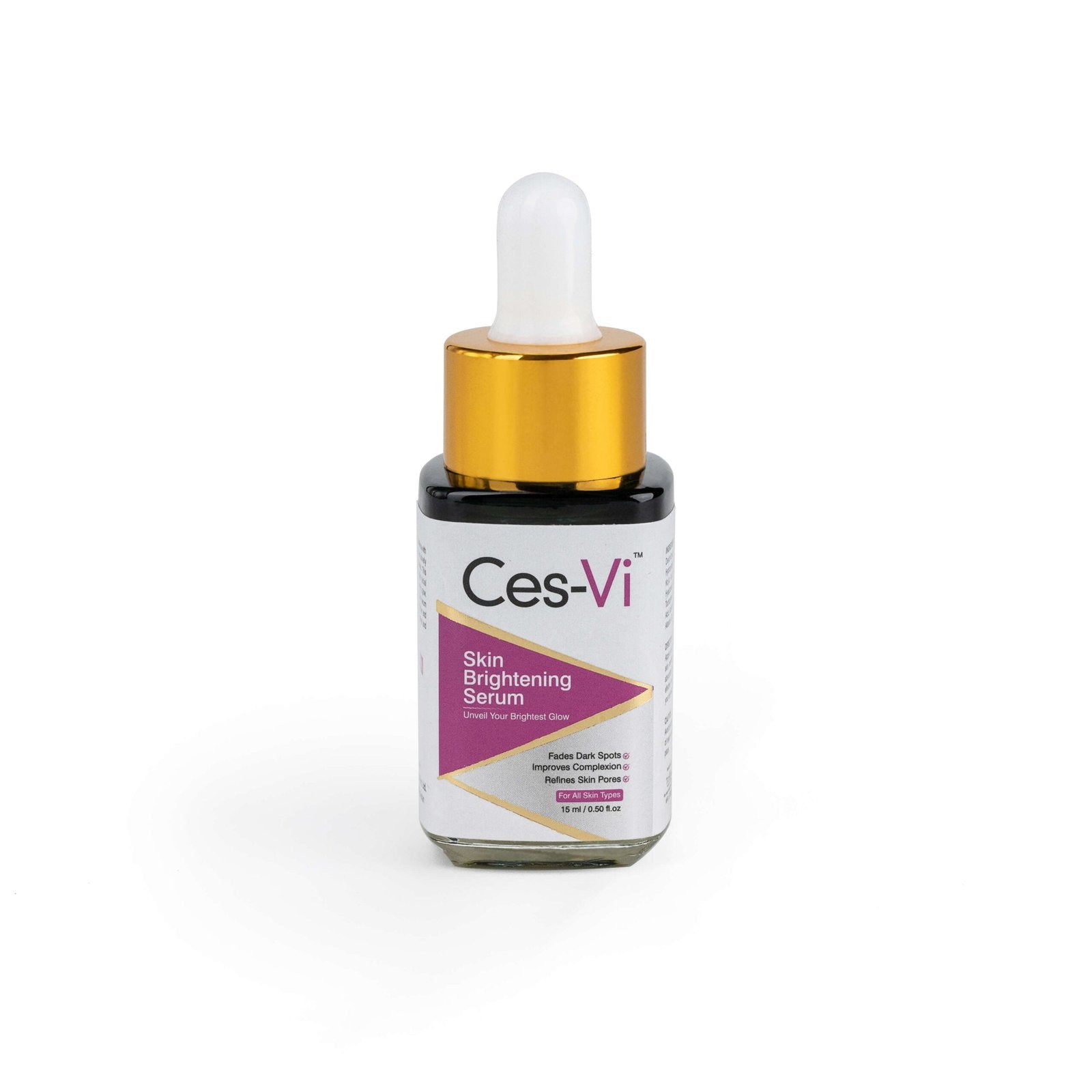 Ces-Vi skin brightening serum &amp; cream combo